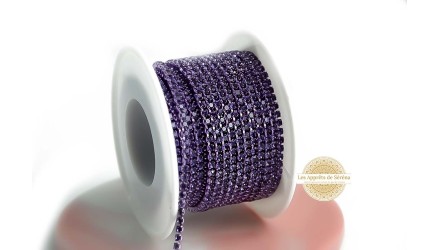 strass violet
