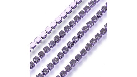 copy of Chaîne de strass laiton or perle de nacre ABS