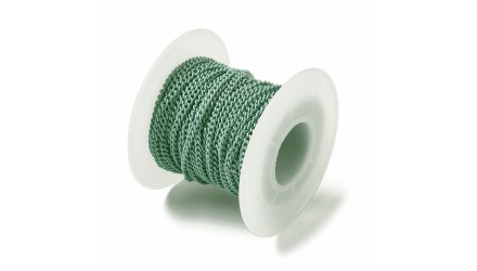 chaine acier verte