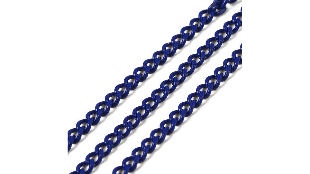 chaine acier bleu marine 2