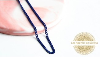 chaine acier bleu marine 4