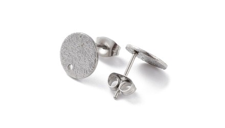 copy of Puces d'oreille en acétate violette x paire
