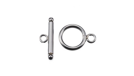 copy of Fermoir toggle 14mm barre à embout en acier inoxydable 24k