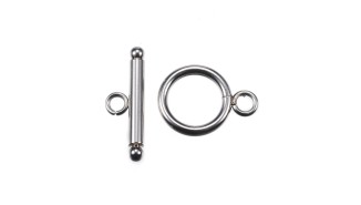 copy of Fermoir toggle 14mm barre à embout en acier inoxydable 24k