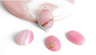 copy of Cabochon 25x18mm en jaspe paysage