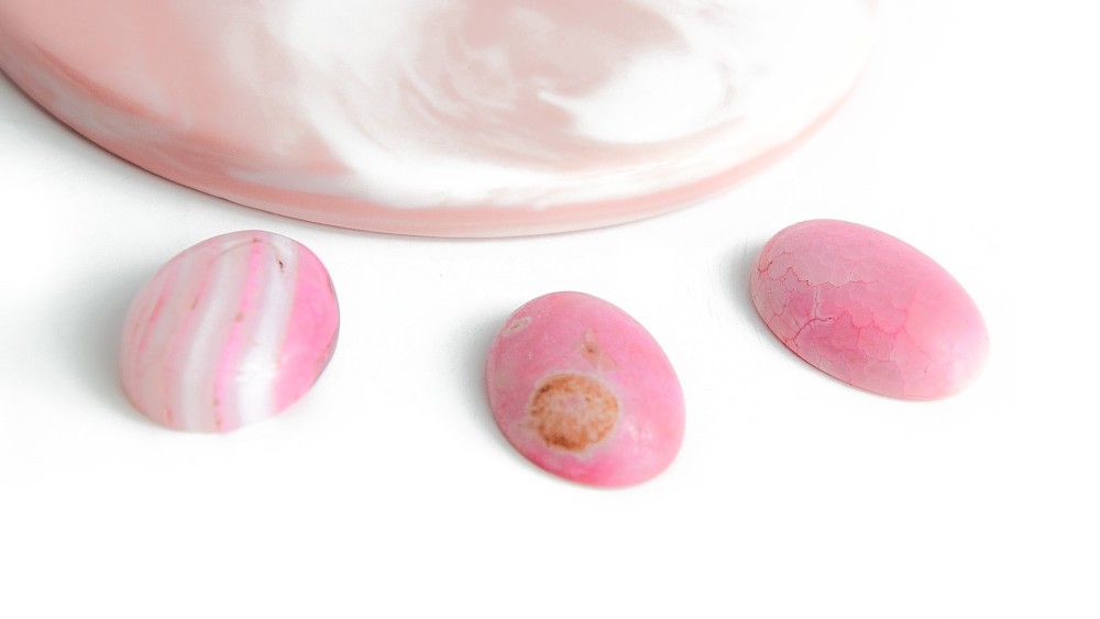 copy of Cabochon 25x18mm en jaspe paysage
