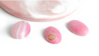 copy of Cabochon 25x18mm en jaspe paysage