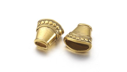 copy of Coupelles pour perles 3mm en laiton doré