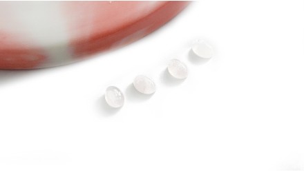 Mini cabochons ovales 6x4mm en pierre naturelle pour création bijoux