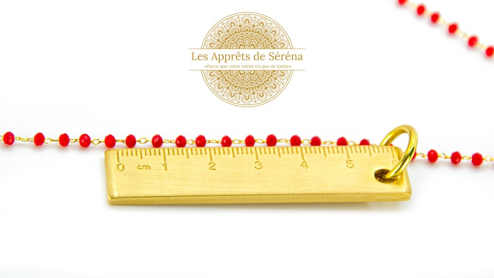 chaine perlée 2.5mm