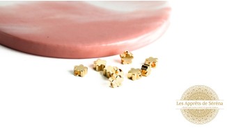perle fleur or