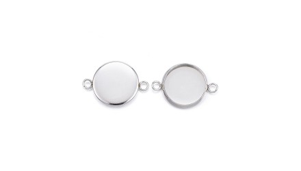 support cabochon 12mm