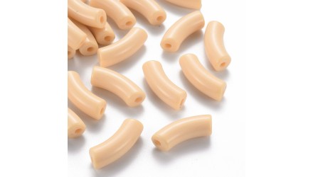 copy of Perles tubes en résine 35x13x11mm couleur mix