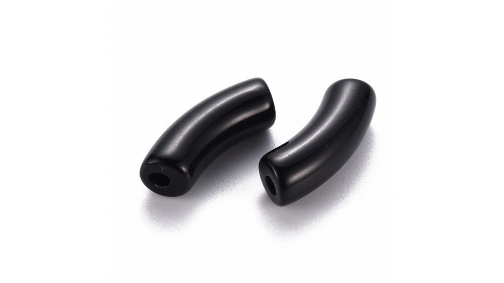 perles tubes noires 2