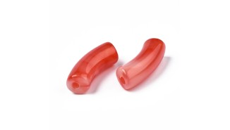 copy of Perles tubes en résine 35x13x11mm couleur mix