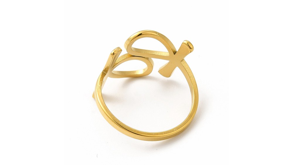 support bague ankh