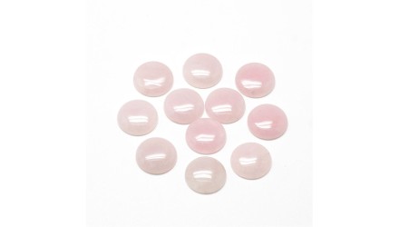 copy of cabochon demi rond en jaspe rouge 10mm