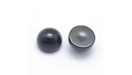copy of cabochon demi rond en jaspe rouge 10mm