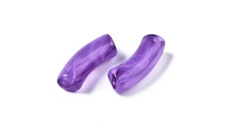 copy of Perles tubes en résine 35x13x11mm couleur mix