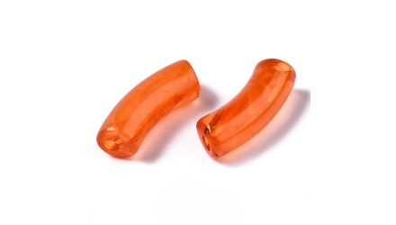 copy of Perles tubes en résine 35x13x11mm couleur mix
