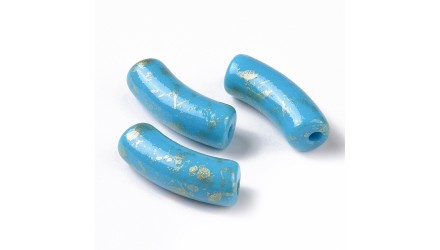 copy of Perles tubes en résine 35x13x11mm couleur mix