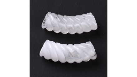 copy of Perles tubes en résine 35x13x11mm couleur mix