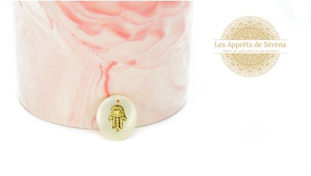 pendentif hamsa nacre