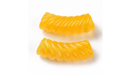 perle tube jaune 3