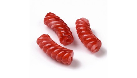 copy of Perles tubes en résine 35x13x11mm couleur mix