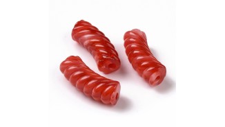 copy of Perles tubes en résine 35x13x11mm couleur mix