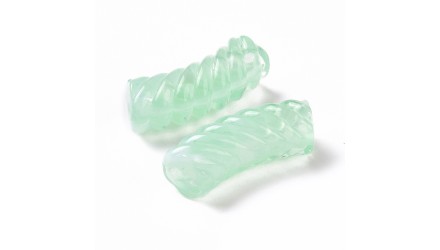 perle tube vert anis
