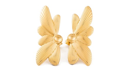 Puces ailes de papillons en acier inoxydable 304