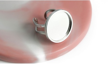 support acier 20mm