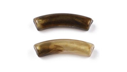 perle tube nacré