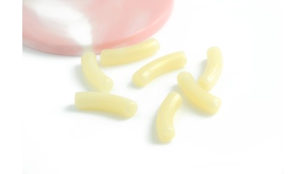 copy of Perles tubes en résine 35x13x11mm couleur mix