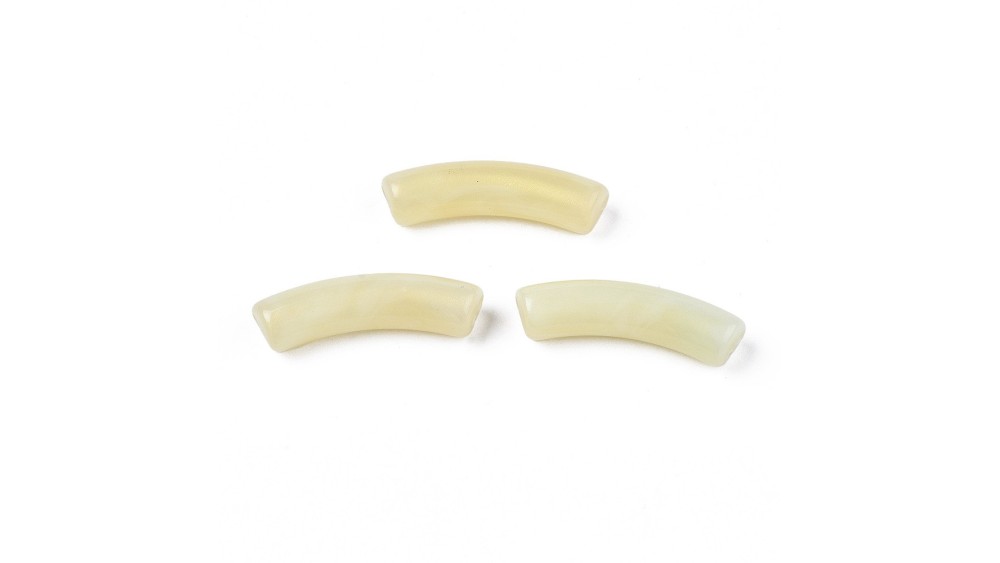 perle tube ivoire 2