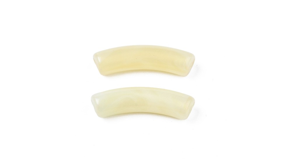 copy of Perles tubes en résine 35x13x11mm couleur mix