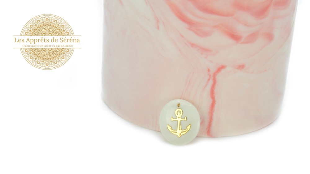 ancre de marine nacre