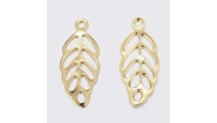 pendentif feuille