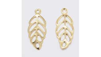 pendentif feuille