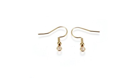 copy of Crochets d'oreilles en laiton doré