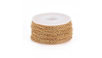 copy of Chaîne acier 304 maille gourmette 3x2mm
