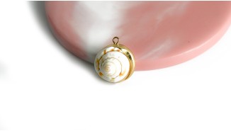 copy of Pendentif en nacre naturelle