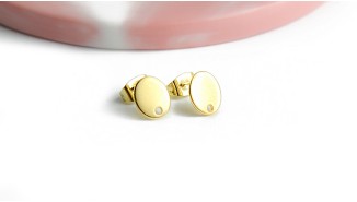 puce boucle d'oreille