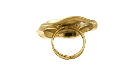 copy of Bague support cabochon 20mm acier inoxydable or