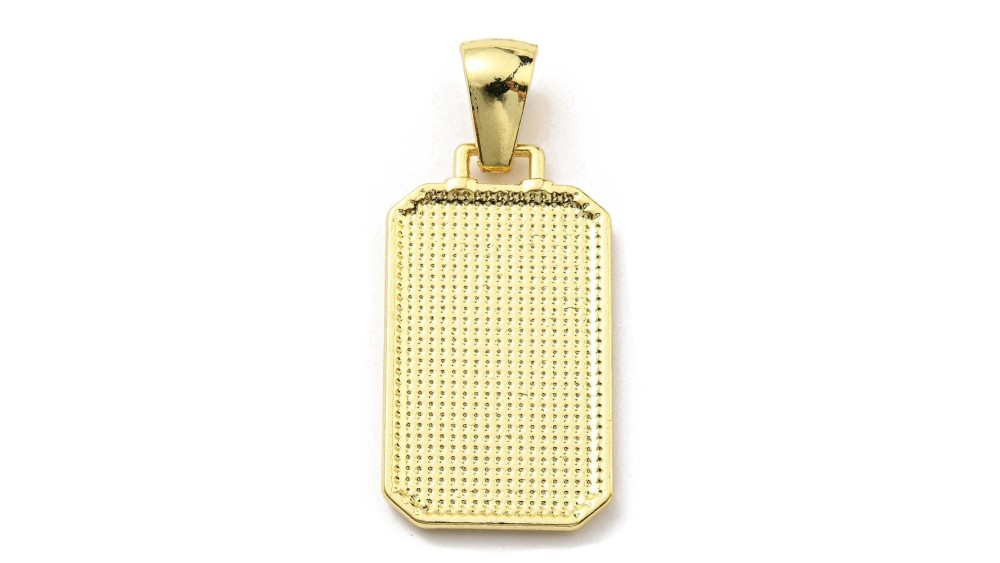 pendentif plaque mauvais oeil