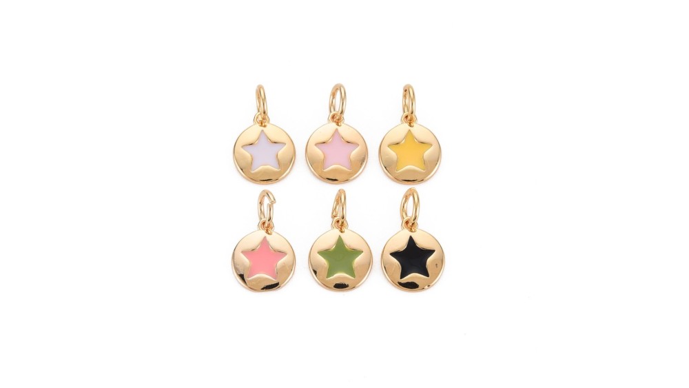 pendentif etoile or
