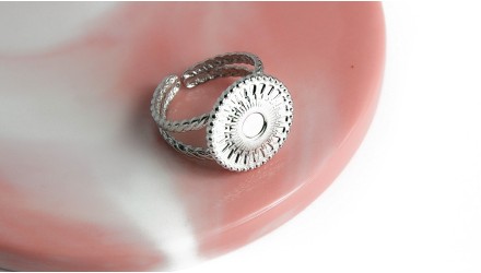copy of Bague scarabée acier plaqué or 18K
