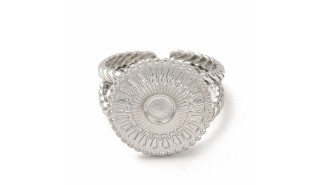 support bague acier ajustable