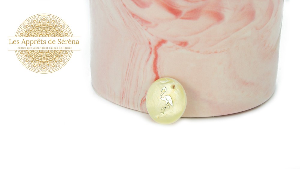 pendentif flamand rose